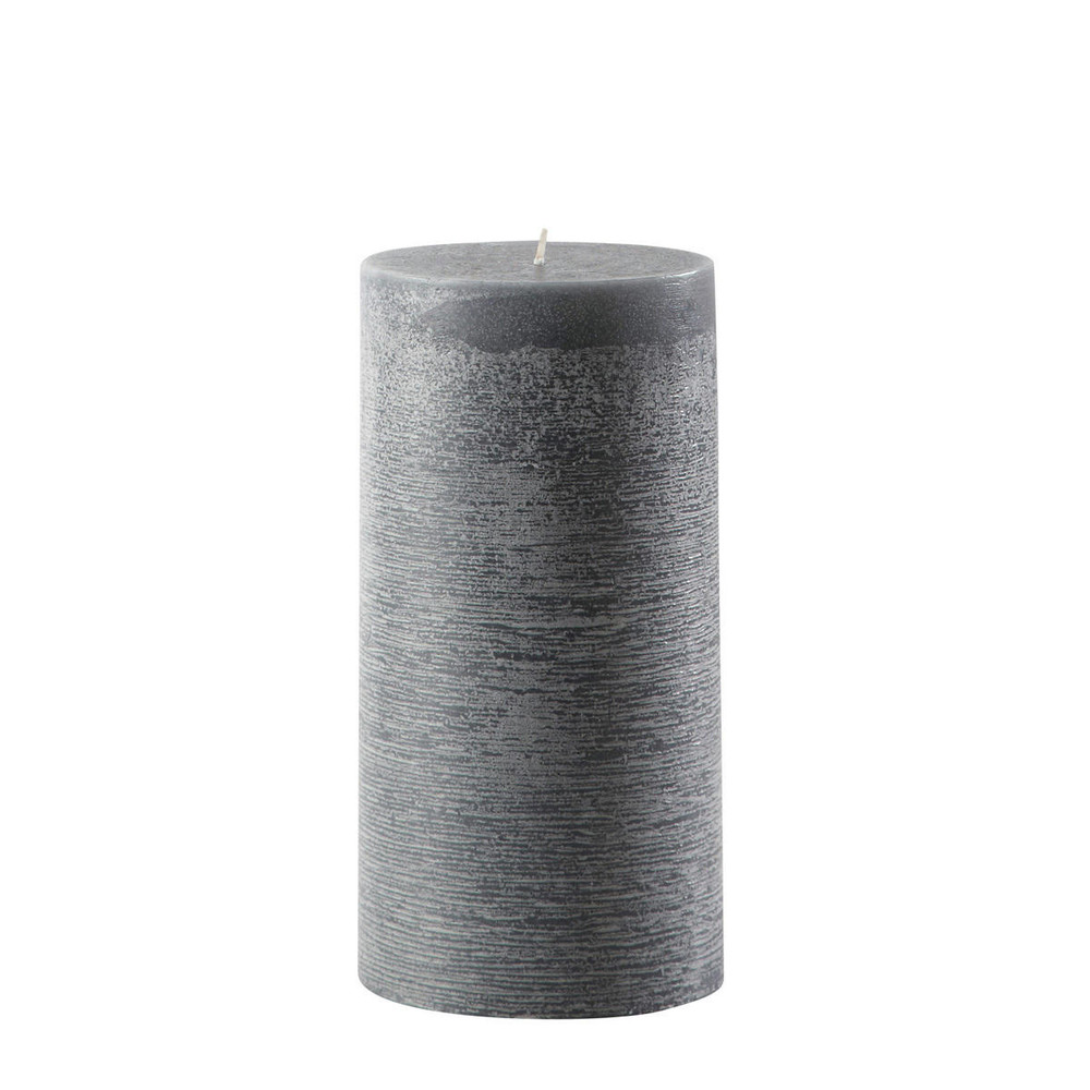 Bougie gris anthracite H 23 cm SAINT-REMY | Maisons du Monde