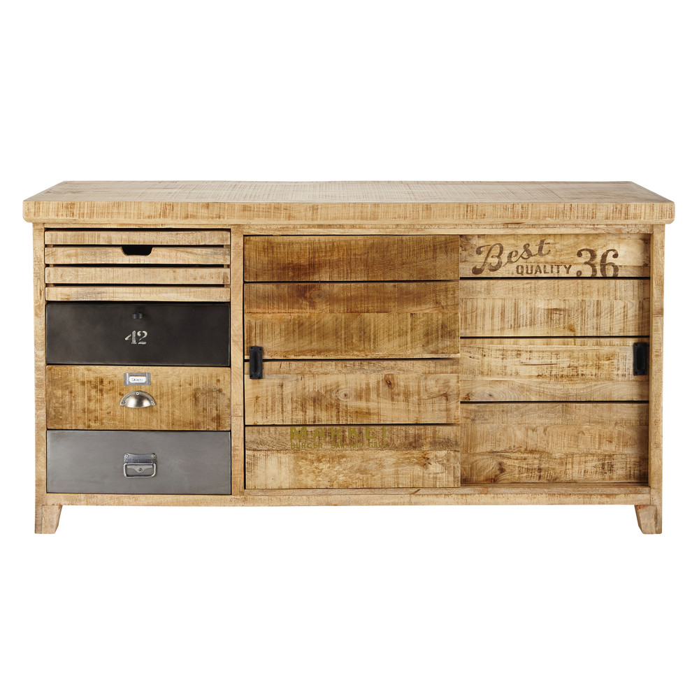 bahut maison du monde buffet en manguier l 160 cm farmers maisons du monde bahut maison du monde buffet en manguier l 160 cm farmers maisons du monde