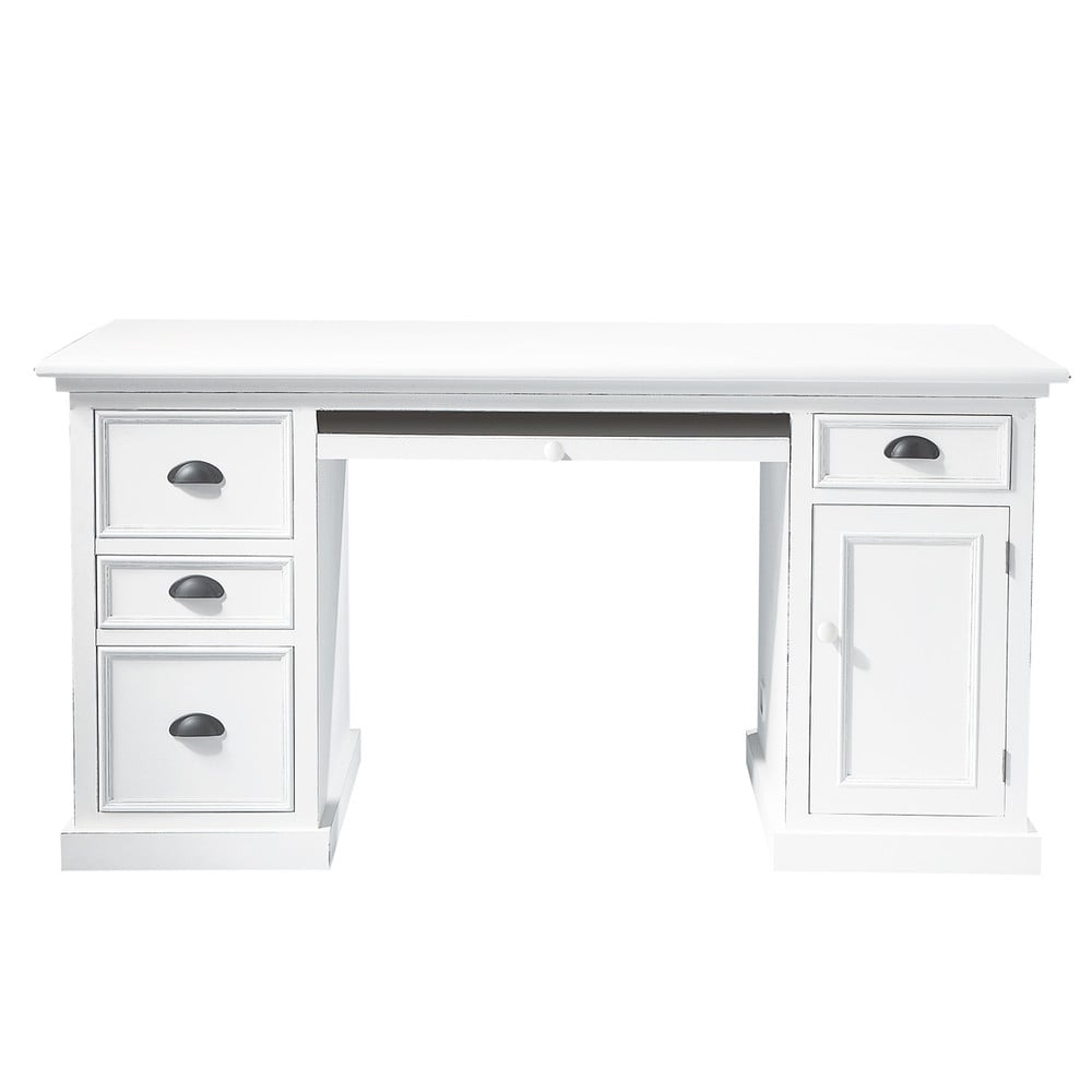 bureau en pin blanc l 150 cm newport 1000 15 35 50140206_16