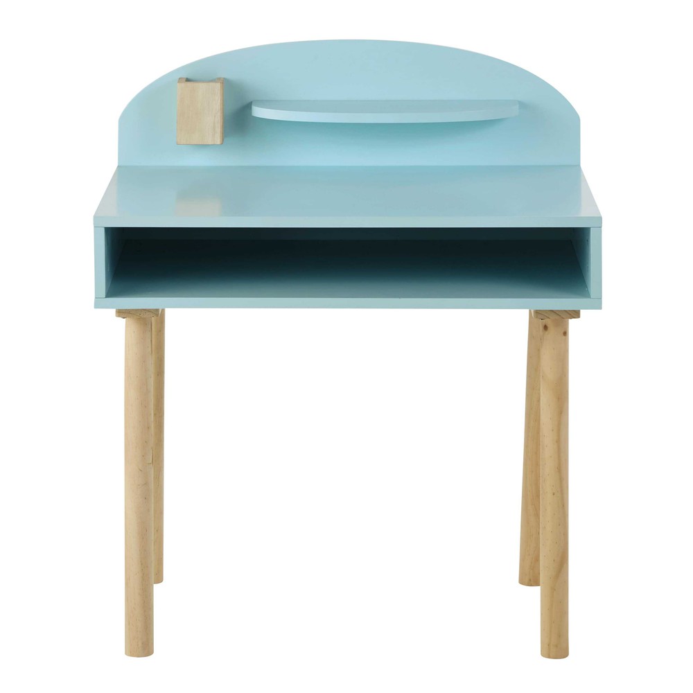 Bureau Enfant Maison Du Monde #1: Bureau Enfant En Bois Bleu L 70 Cm Bureau Enfant Maison Du Monde #1: Bureau Enfant En Bois Bleu L 70 Cm