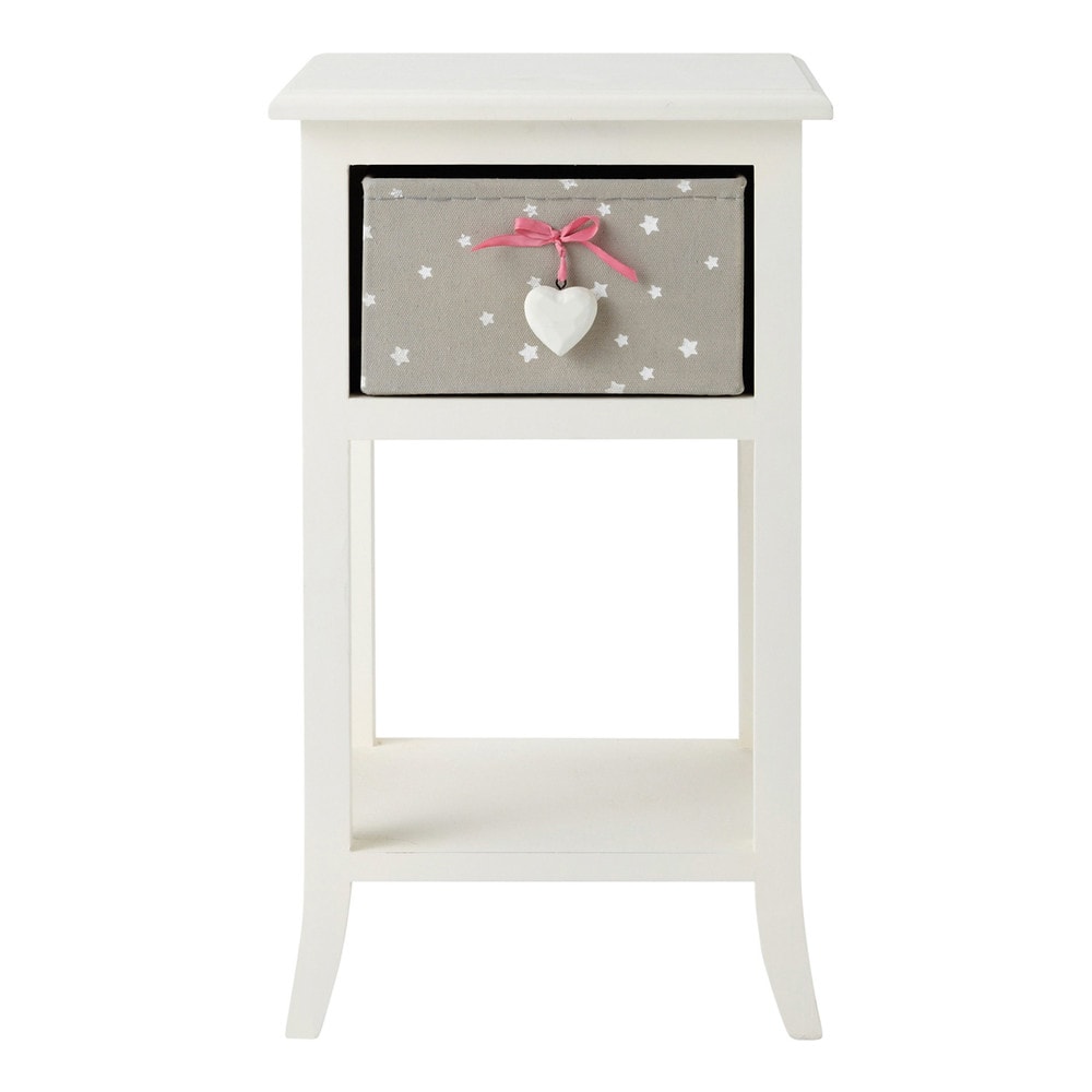 Chevet enfant blanc Lilou | Maisons du Monde