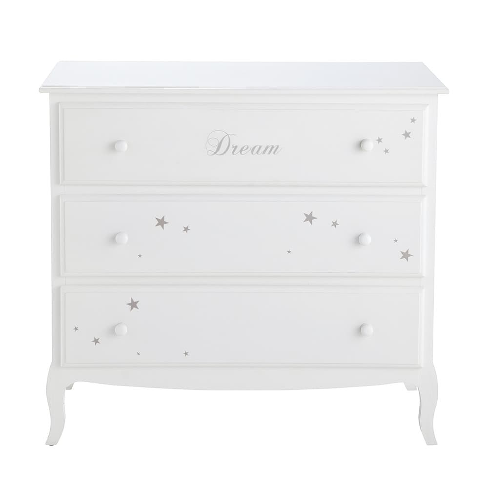 Commode Enfant Blanche commode enfant 3 tiroirs blanche songe maisons du monde Commode Enfant Blanche commode enfant 3 tiroirs blanche songe maisons du monde