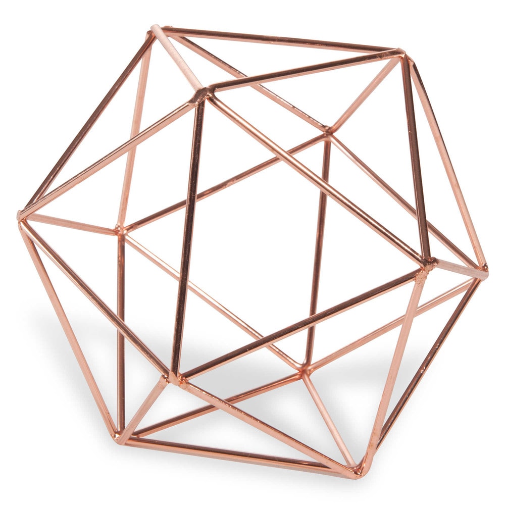 COPPER coppercolour metal wire ball D 12 cm Maisons du Monde