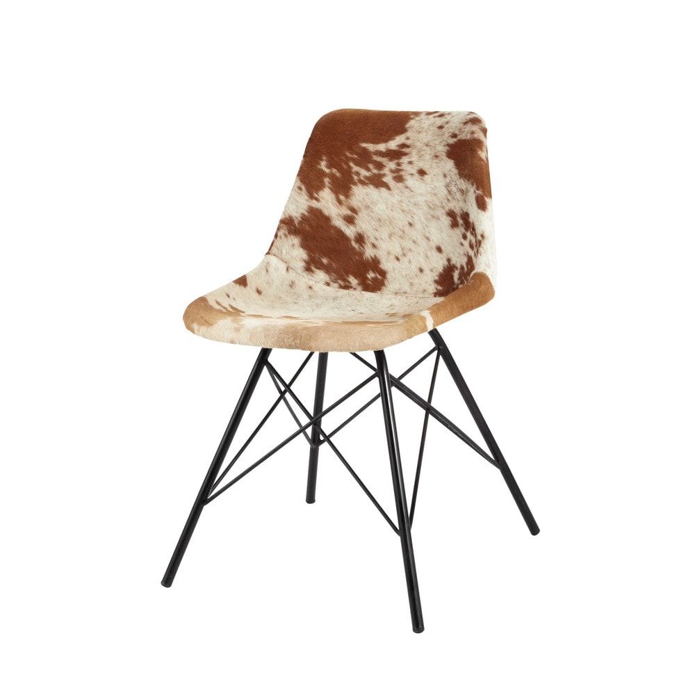 vintage stoel austerlitz cowhide and metal chair austerlitz maisons du monde vintage stoel austerlitz cowhide and metal chair austerlitz maisons du monde