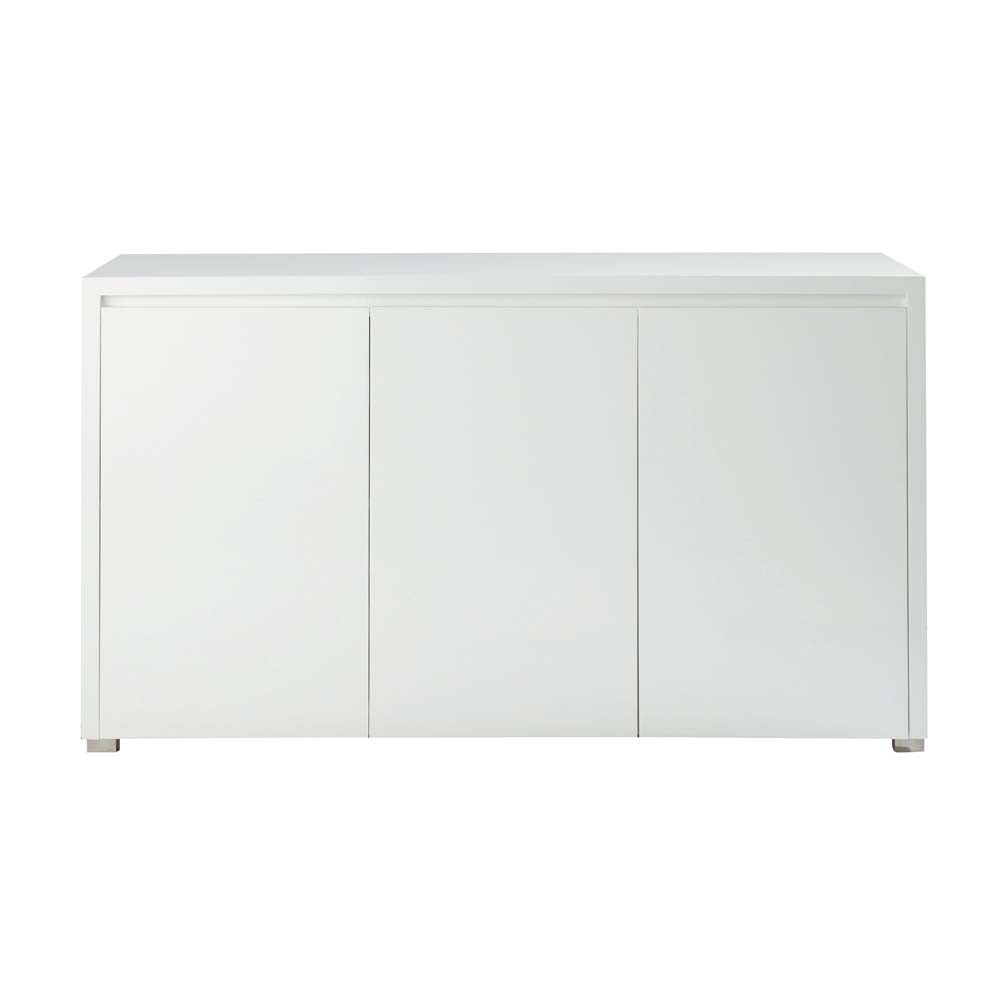 Credenza bianca in legno L 141 cm Pure Maisons du Monde