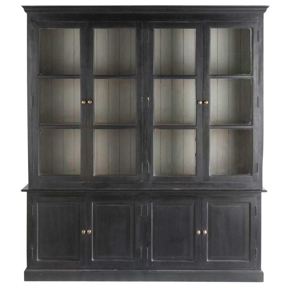 Credenza nera in mango L 198 cm Clarence Maisons du Monde