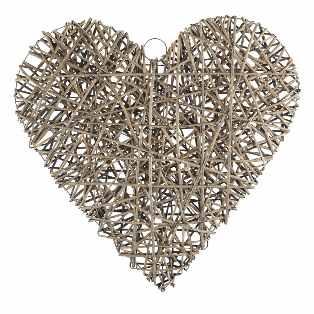 Emmanuel rattan heart Maisons du Monde