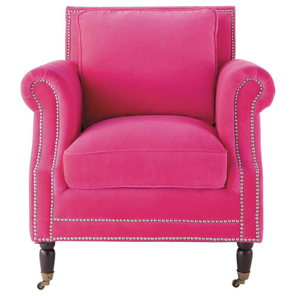 fauteuil moderne fushia fauteuil velours fuchsia baudelaire maisons du monde fauteuil moderne fushia fauteuil velours fuchsia baudelaire maisons du monde