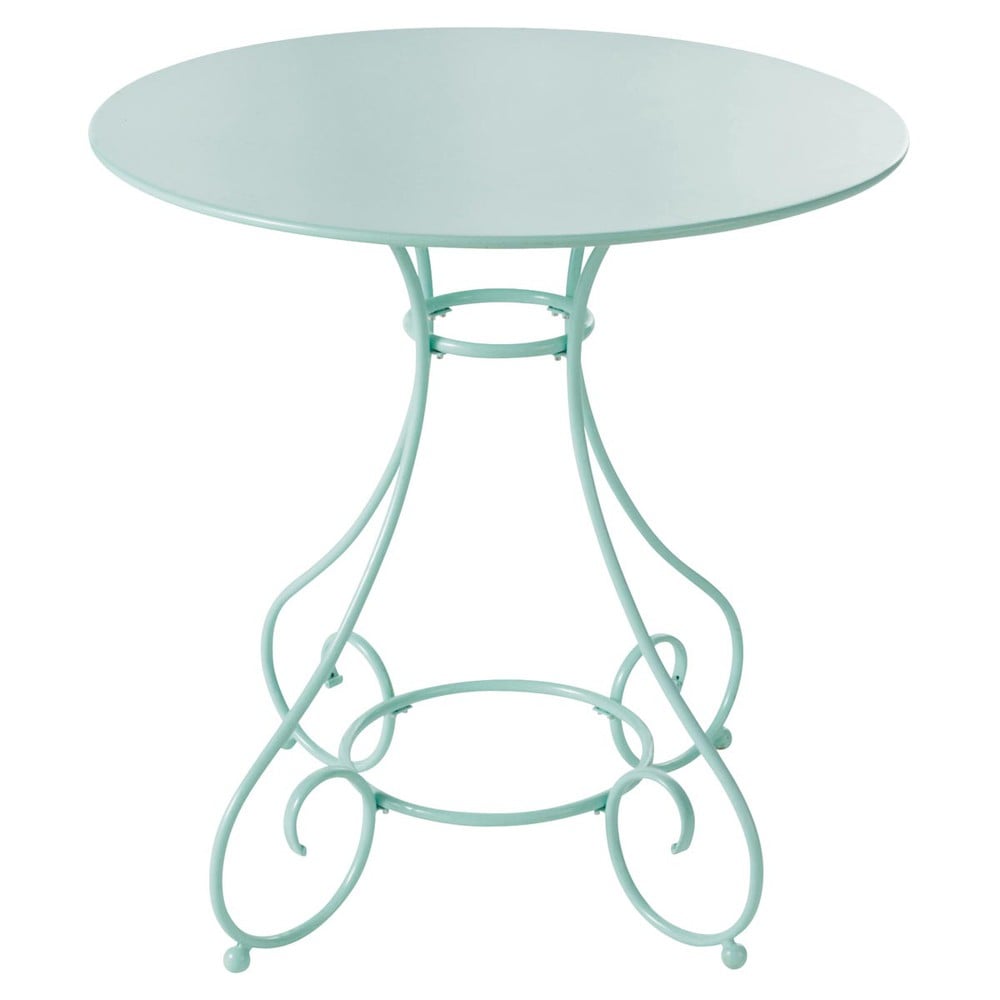 Gartentisch aus Metall, D 70 cm, grün Mary Mary Maisons du Monde