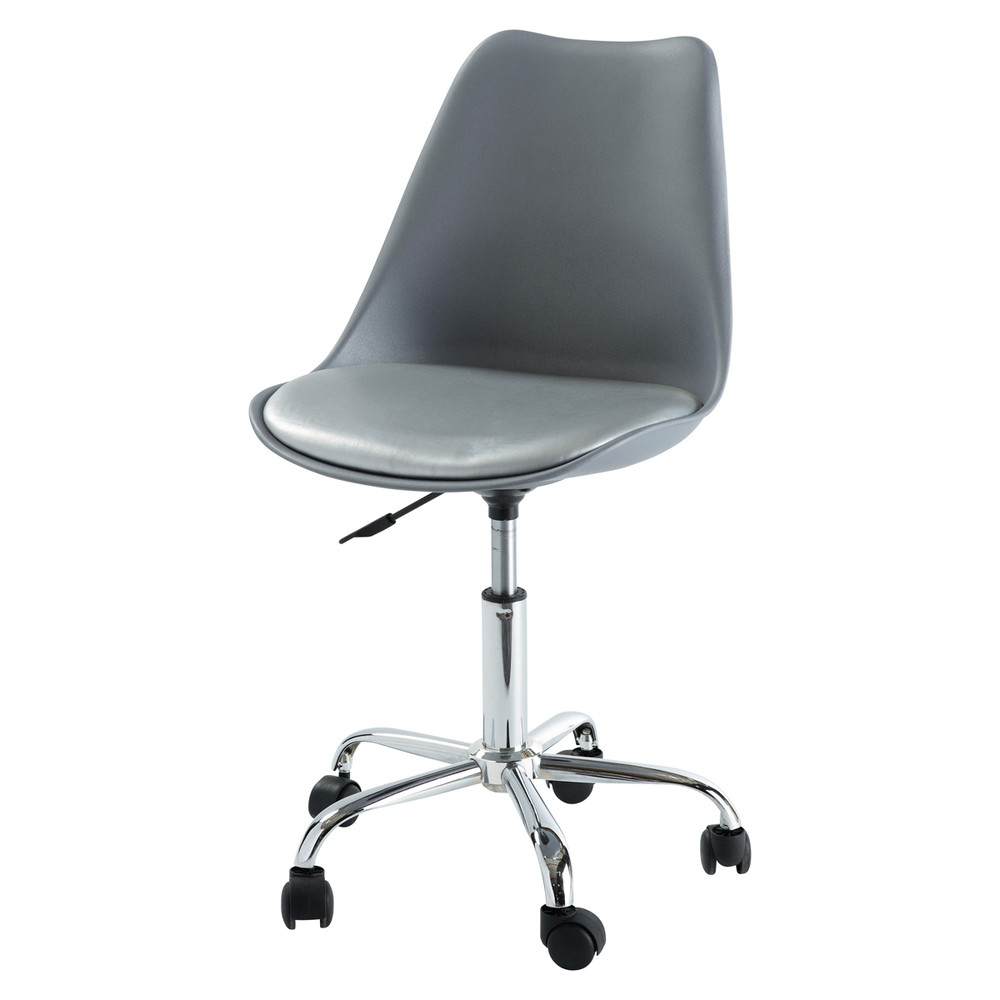 Grey Office Chair With Casters Bristol Maisons Du Monde - Grey Office Chair With Casters grey office chair with casters bristol maisons du monde - grey office chair with casters