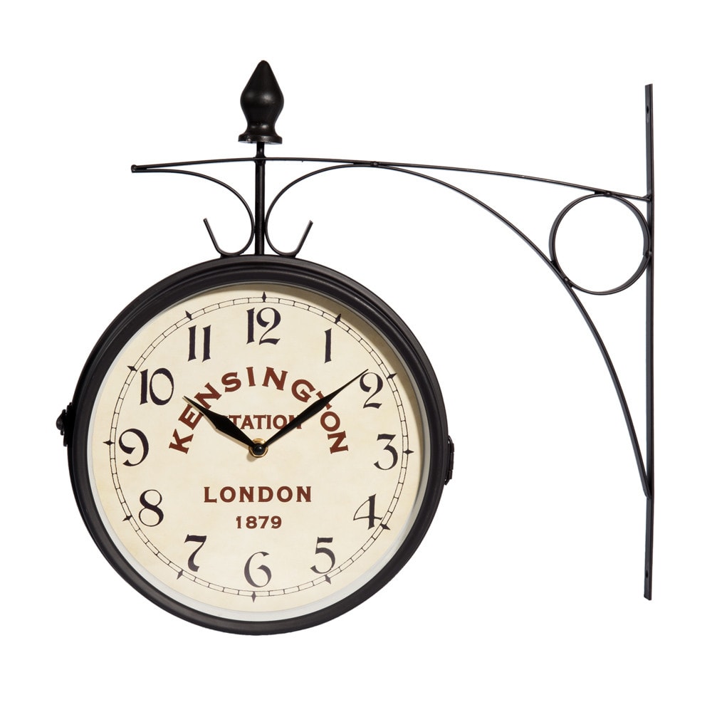 horloge applique en metal noire d 42 cm kensington 1000 7 13 67015333_2