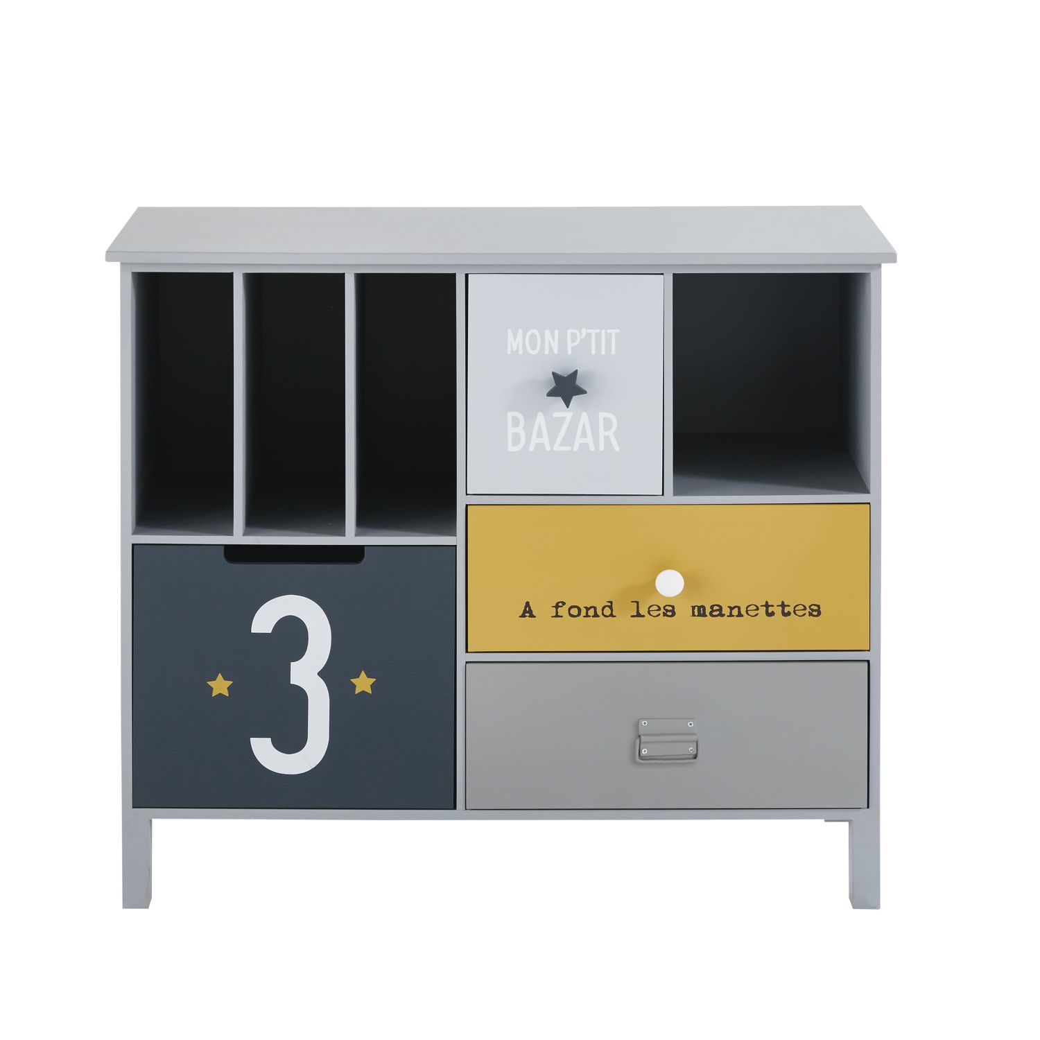 Kinderkommode Mit 4 Schubladen Pe Bolide Maisons Du Monde