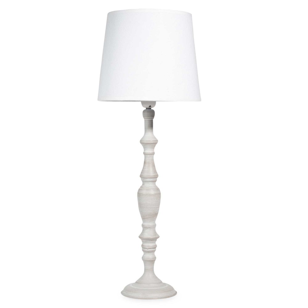 Lampe Aus Metall Mit Grauem Lampenschirm CHARME Lampe Aus Metall Mit Grauem Lampenschirm CHARME