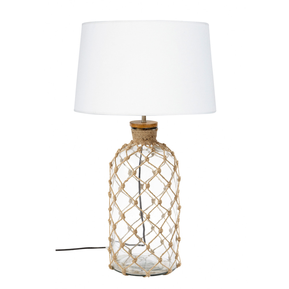 Lampe verre Cordage | Maisons du Monde
