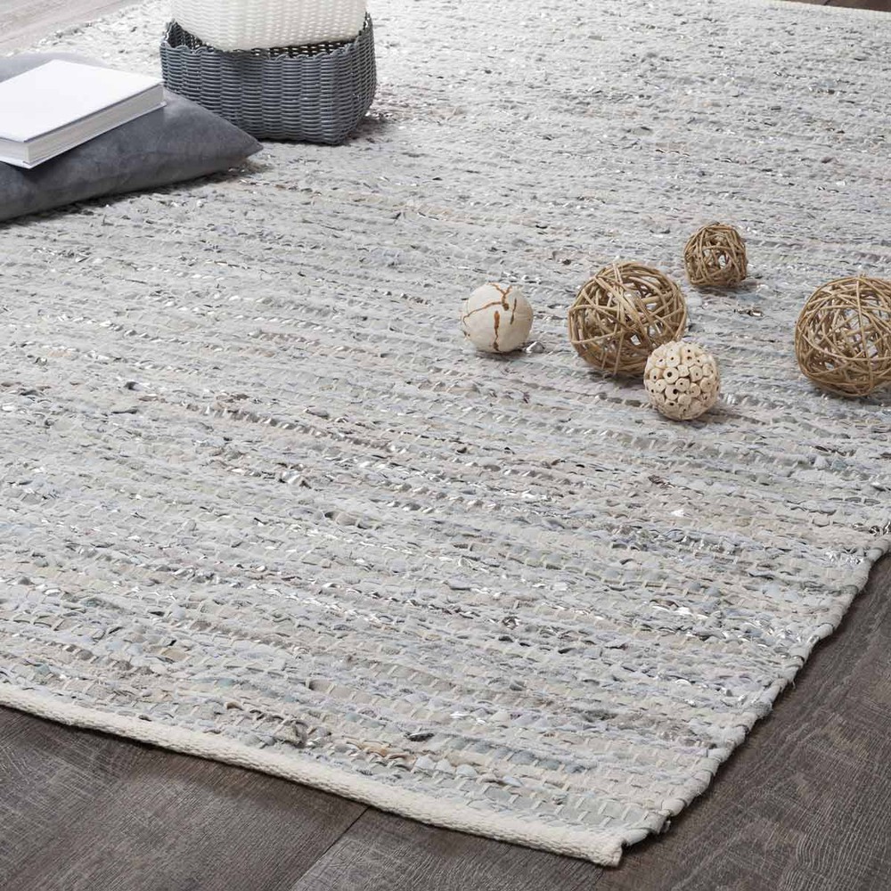 lederteppich basics 140 x 200 cm beige grau 1000 16 9 116449_7