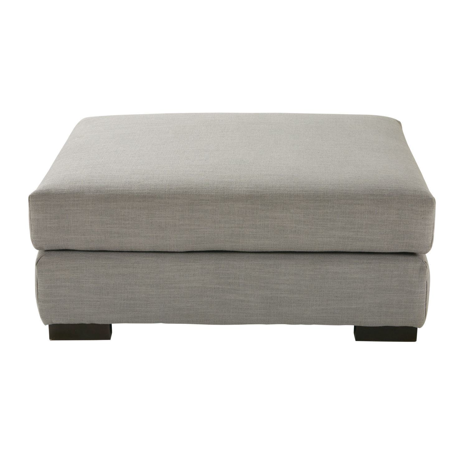 Light Grey Modular Sofa Pouffe Terence Maisons Du Monde