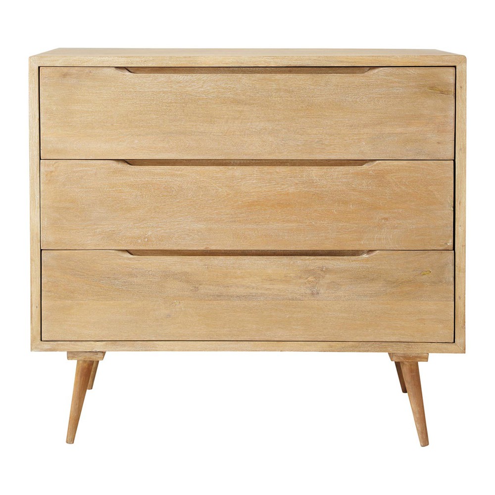 Mango wood vintage chest of drawers W 95cm Trocadero Maisons du Monde