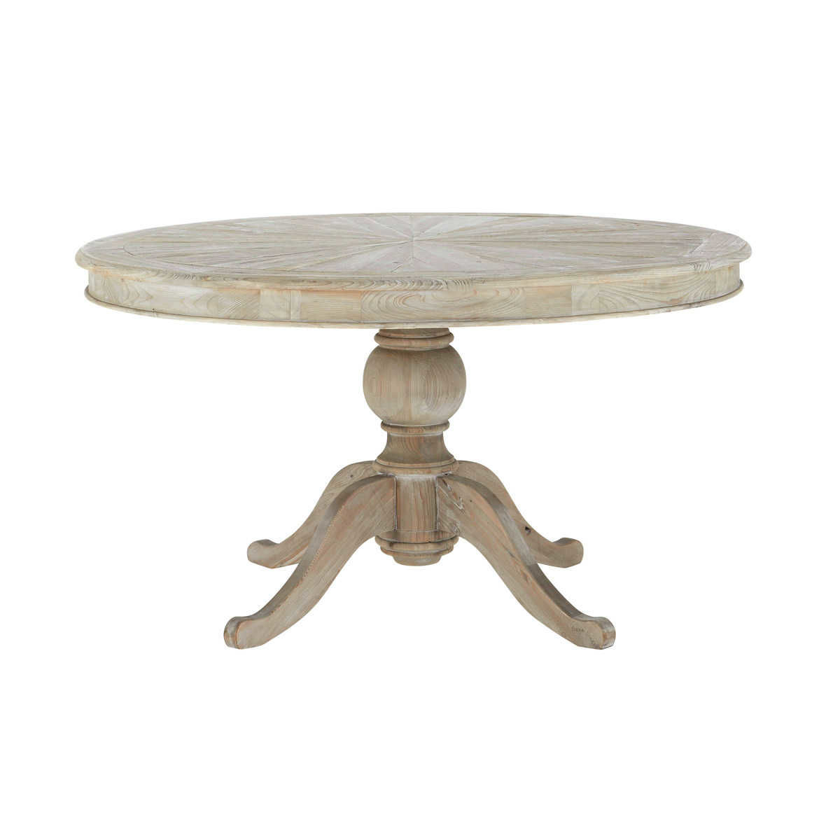 Mesa de comedor redonda de madera Diam. 140 cm | Maisons du Monde Mesa de comedor redonda de madera Diam. 140 cm | Maisons du Monde