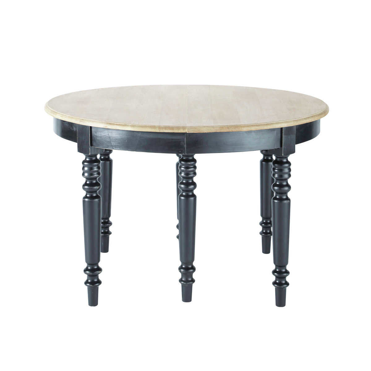 Mesa de comedor redonda extensible de 6 a 14 personas L.125/325 ... Mesa de comedor redonda extensible de 6 a 14 personas L.125/325 ...