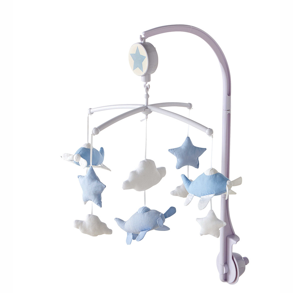 Mobile musical pour bébé bleu THÉOPHILE Maisons du Monde Mobile musical pour bébé bleu THÉOPHILE Maisons du Monde