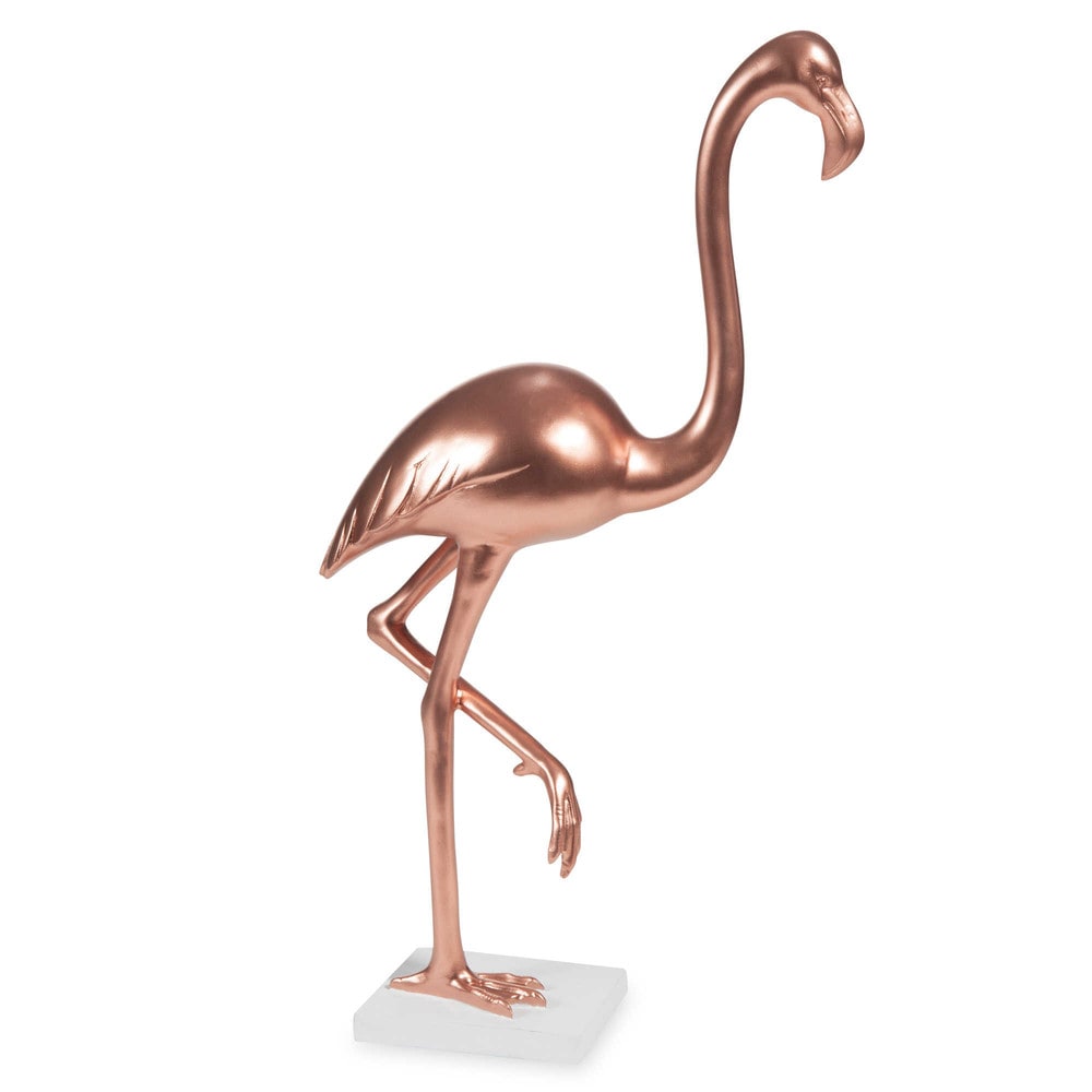 MODERN COPPER pink flamingo ornament H 48 cm Maisons du Monde