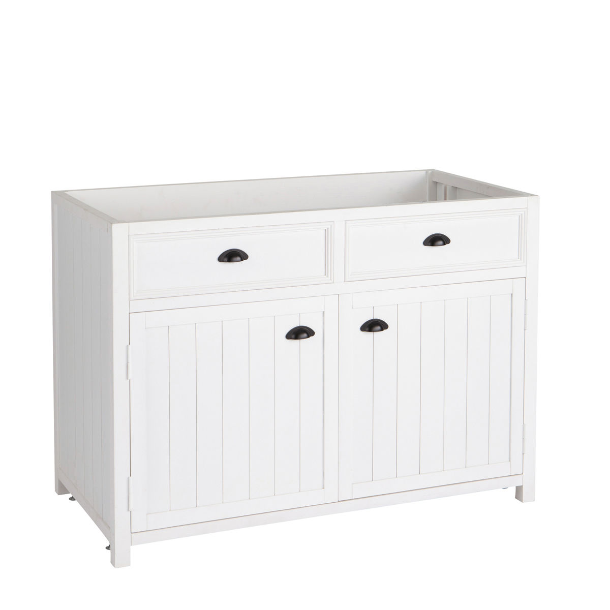 Mueble bajo de cocina blanco de madera An.120 Newport | Maisons du Monde Mueble bajo de cocina blanco de madera An.120 Newport | Maisons du Monde