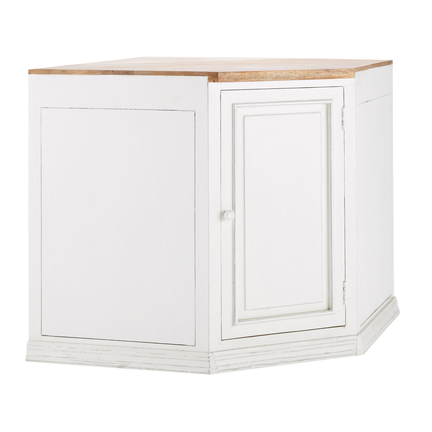 Mueble bajo de cocina esquinero marfil de mango An.133 Eleonore ... Mueble bajo de cocina esquinero marfil de mango An.133 Eleonore ...