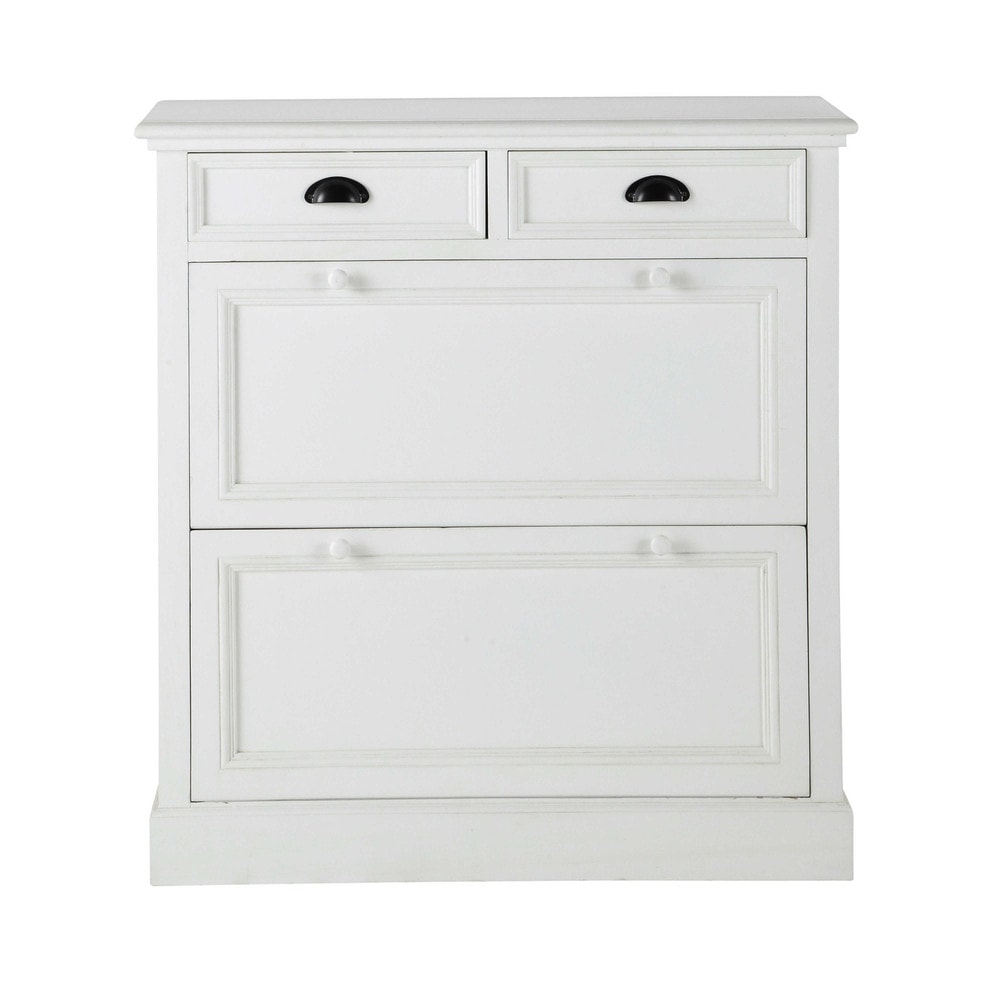 Mueble de zapatos blanco An. 90 cm Newport Maisons du Monde