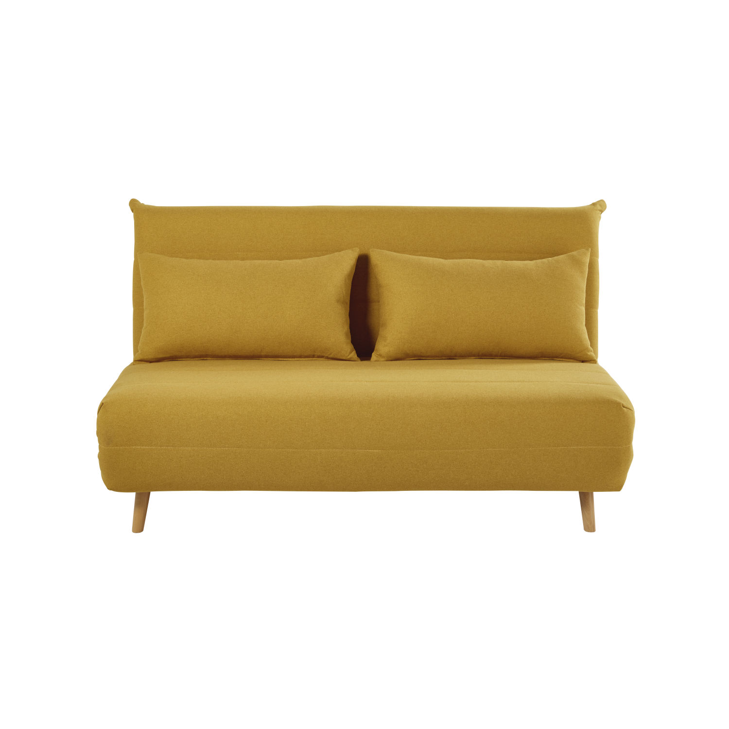 Mustard Yellow Double Day Bed Sofa Nio Maisons Du Monde