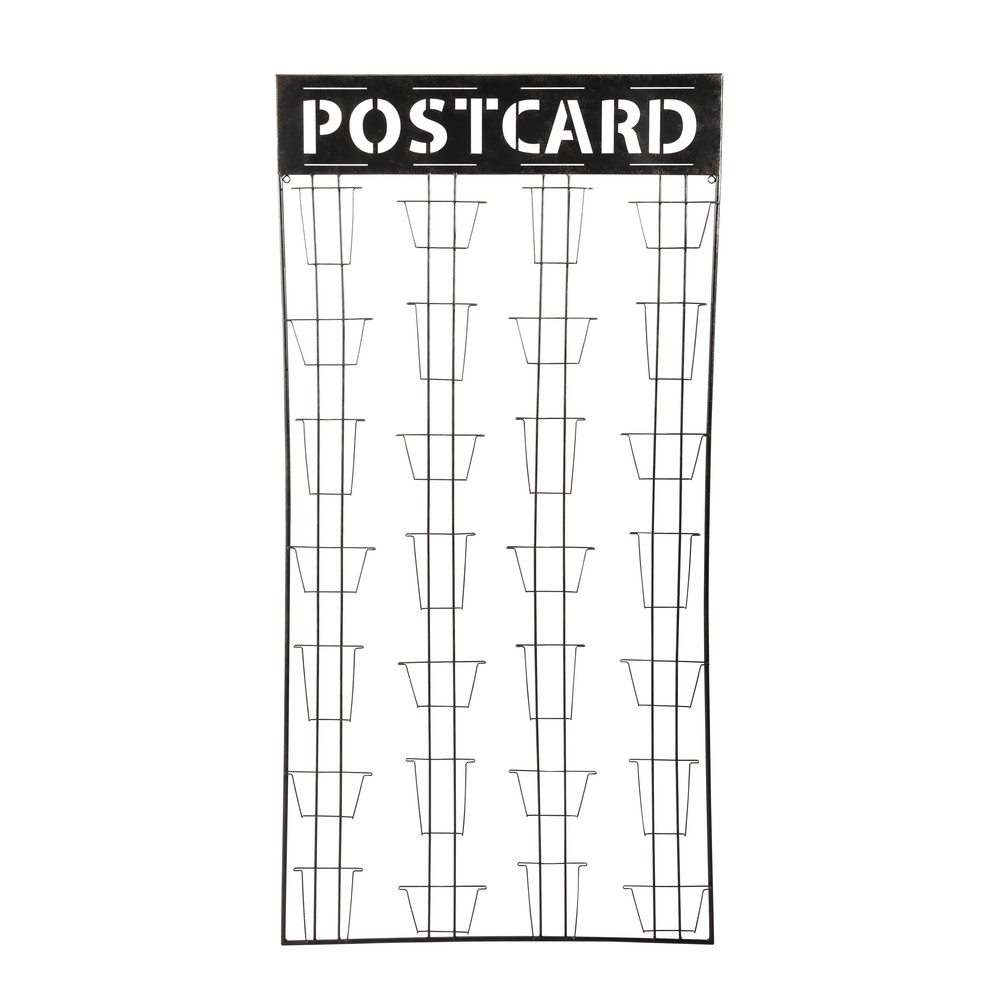 presentoir cartes postales en metal noir h 160 cm wilson 1000 6 21 146104_0