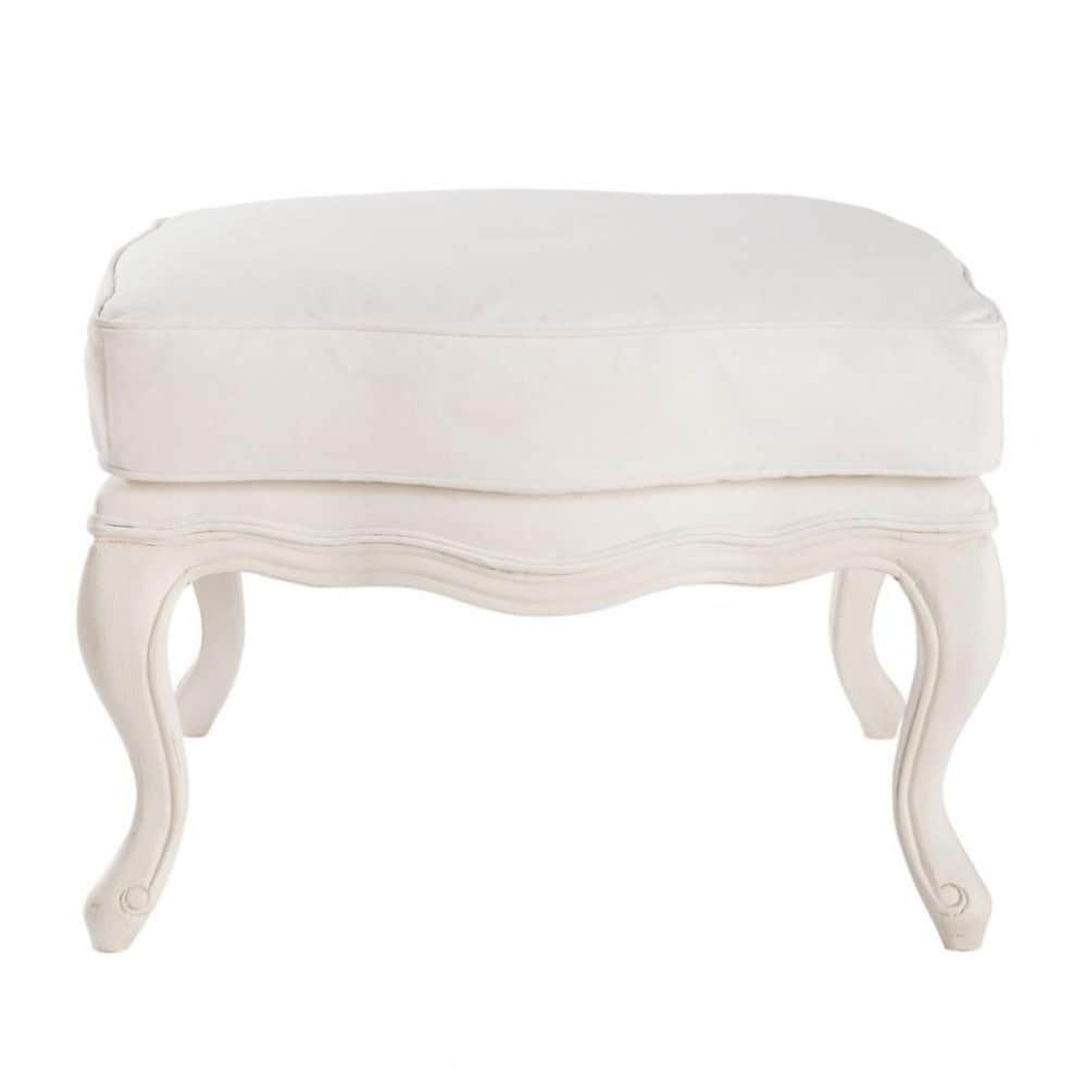 Repose-Pieds blanc Château | Maisons du Monde