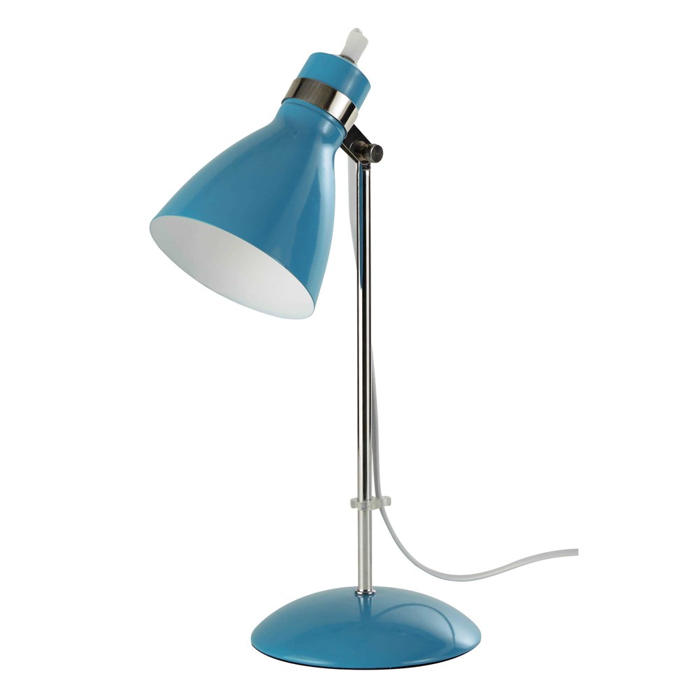 Schreibtischlampe aus Metall blau H 38 cm PIX | Maisons du Monde