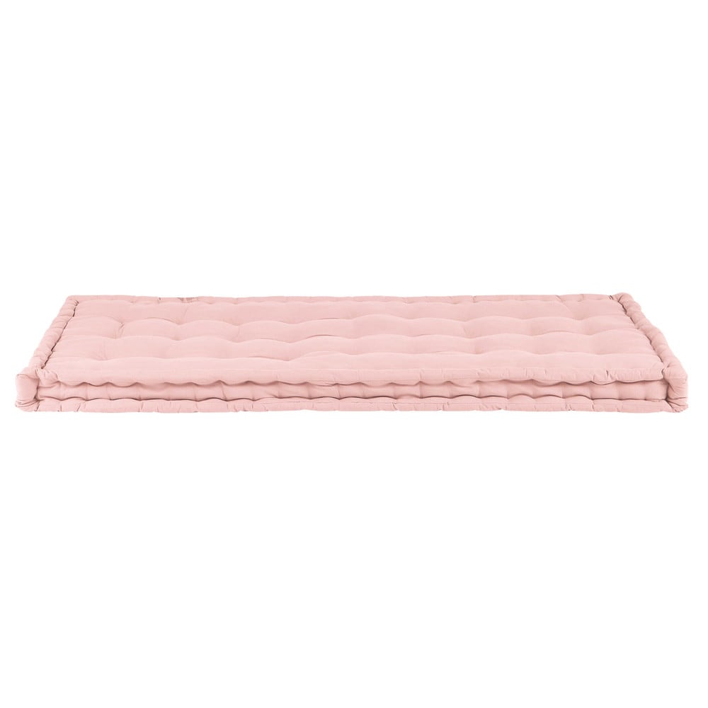 SIXTIES cotton mattress, 90 x 190 cm, pink Maisons du Monde