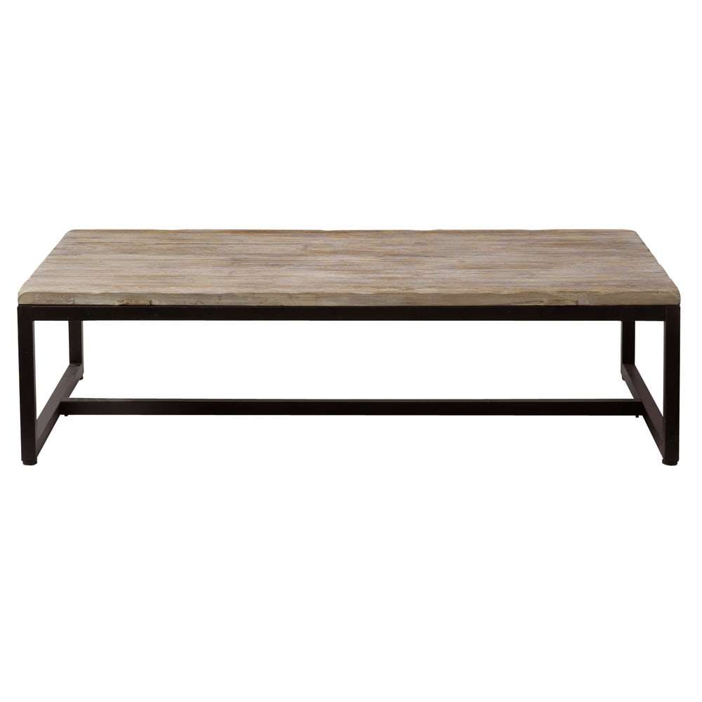 Solid Fir and Metal Industrial Coffee Table Long Island Maisons du Monde -> Table Basse Vintage Industriel Solid Fir and Metal Industrial Coffee Table Long Island Maisons du Monde -> Table Basse Vintage Industriel