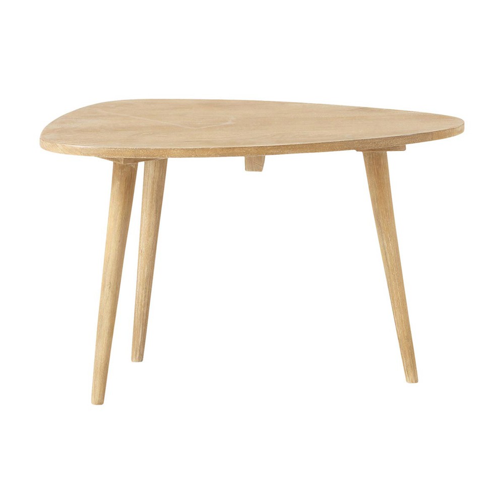 Solid mango wood vintage coffee table W 62cm Trocadero Maisons du Monde