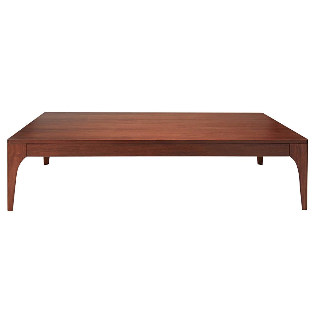 Solid walnut 1drawer coffee table Buckingam Maisons du Monde