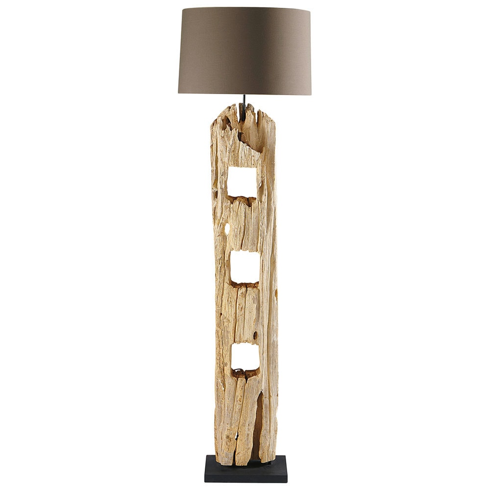 Stehlampe aus Holz H 170 cm ALPAGES | Maisons du Monde