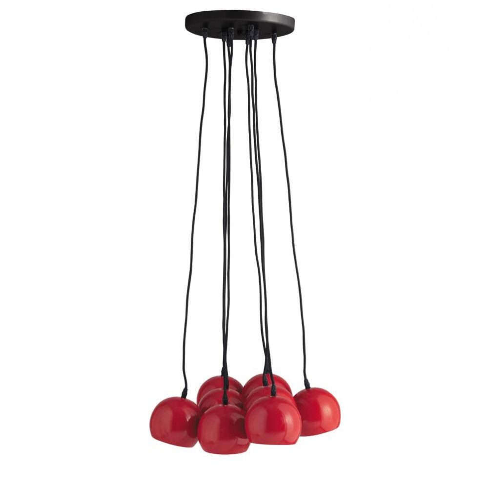Suspension Bouquet Rouge Maisons du Monde