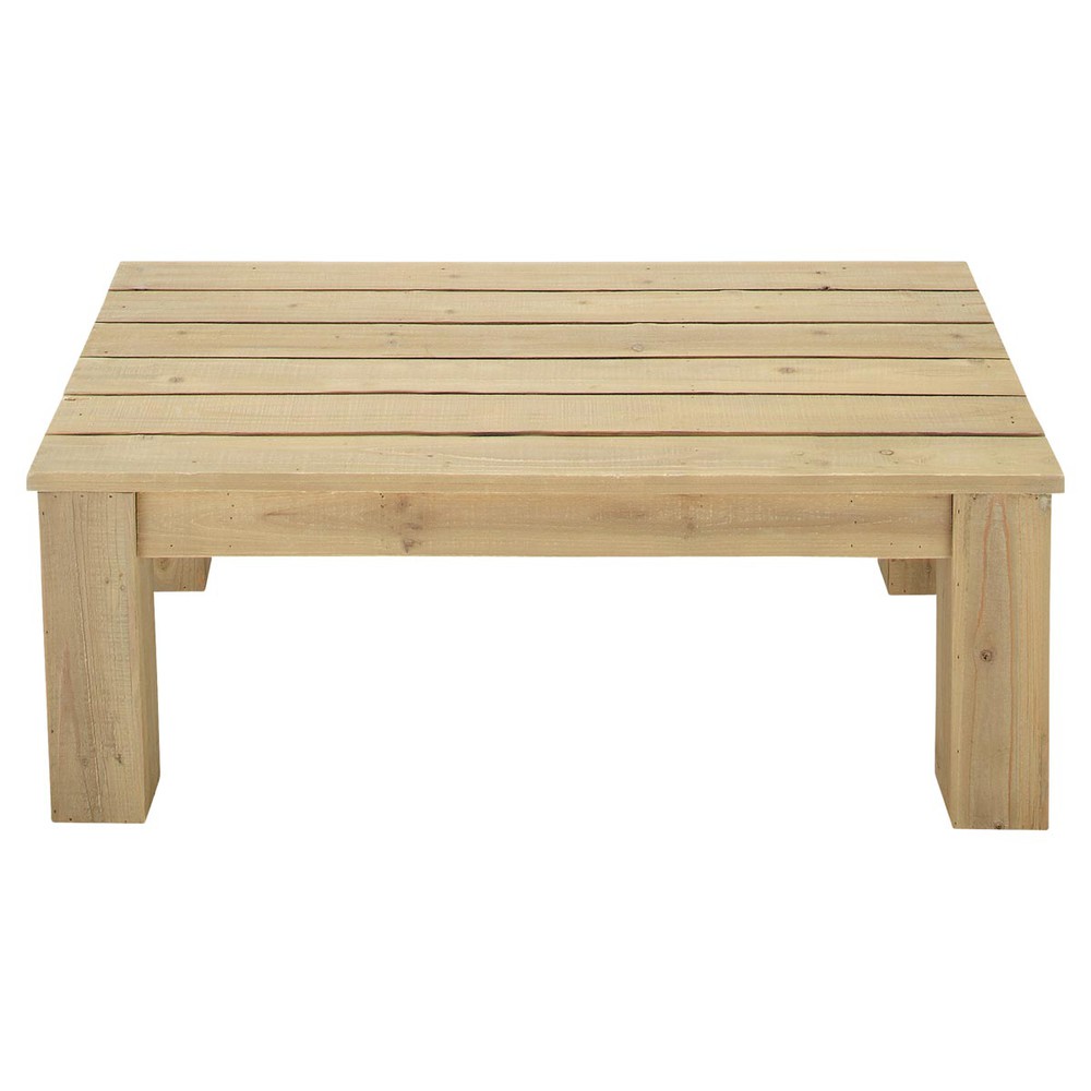 table de jardin en bois table basse de jardin en bois l 100 cm brehat maisons du monde table de jardin en bois table basse de jardin en bois l 100 cm brehat maisons du monde
