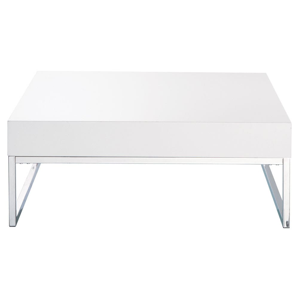 Table basse en bois et métal chromé blanc laqué L 80 cm Easy Maisons du Monde -> Table Basse Industriel Blanche Table basse en bois et métal chromé blanc laqué L 80 cm Easy Maisons du Monde -> Table Basse Industriel Blanche