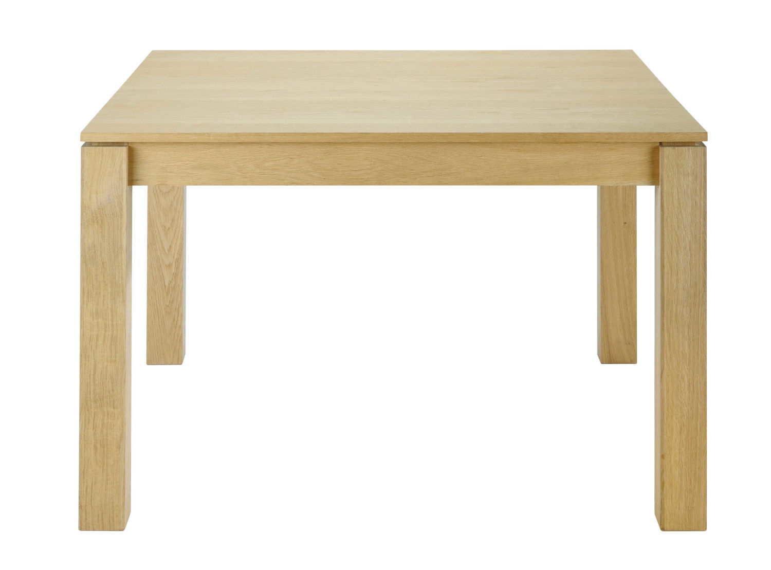 Tavolo da pranzo quadrato allungabile 4 a 8 persone di rovere 120 ... Tavolo da pranzo quadrato allungabile 4 a 8 persone di rovere 120 ...