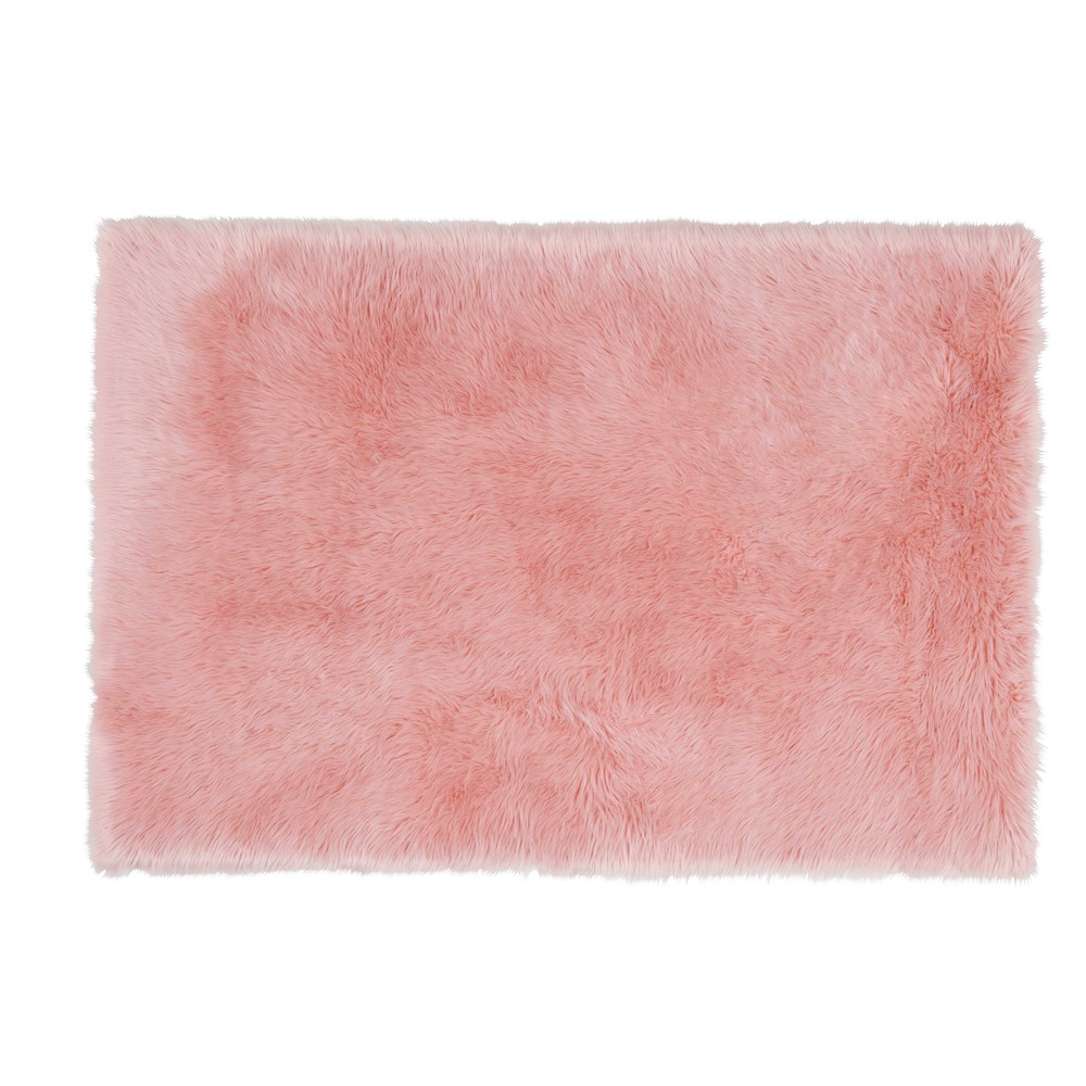 teppich aus fellimitat rosa 120 x 180 cm 1000 1 15 150485_1
