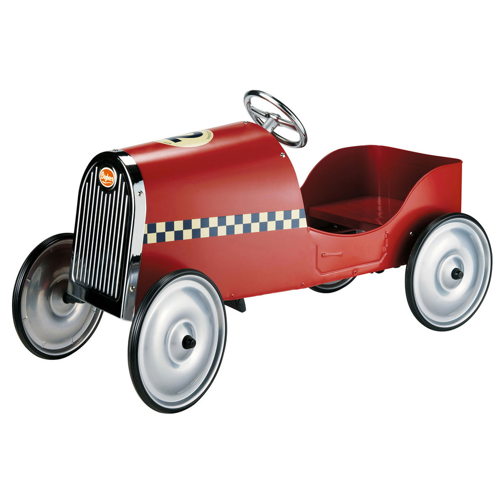 Voiture à pédales vintage rouge Baghera Maisons du Monde