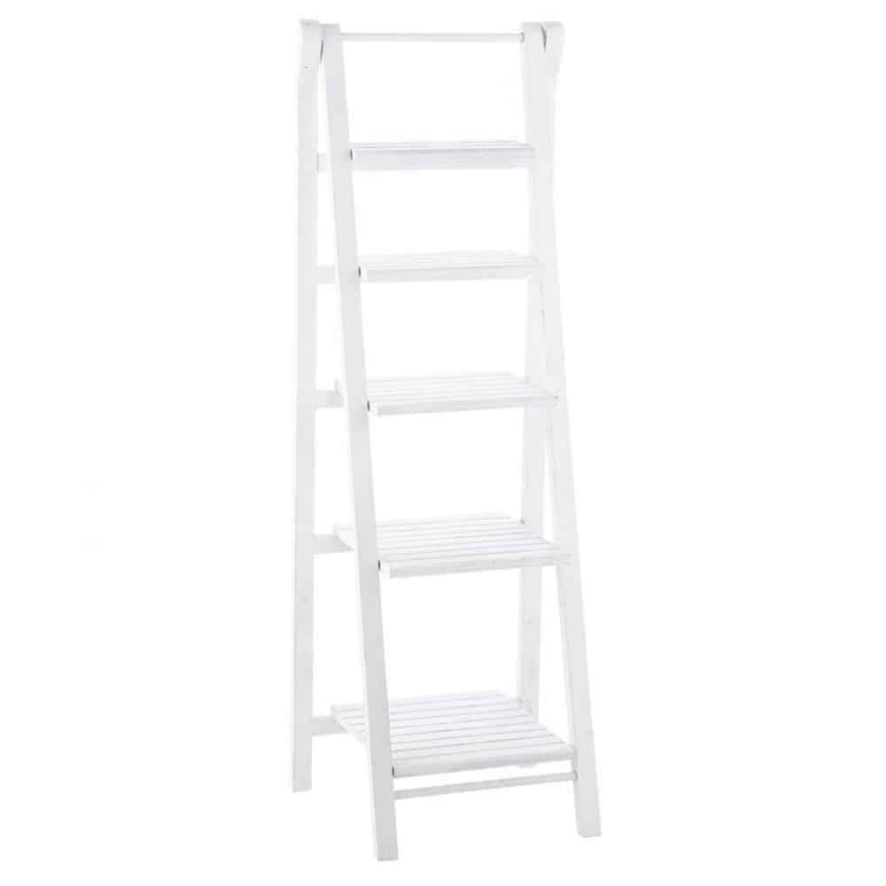 White Fir Ladder Shelf Unit Freeport Maisons du Monde