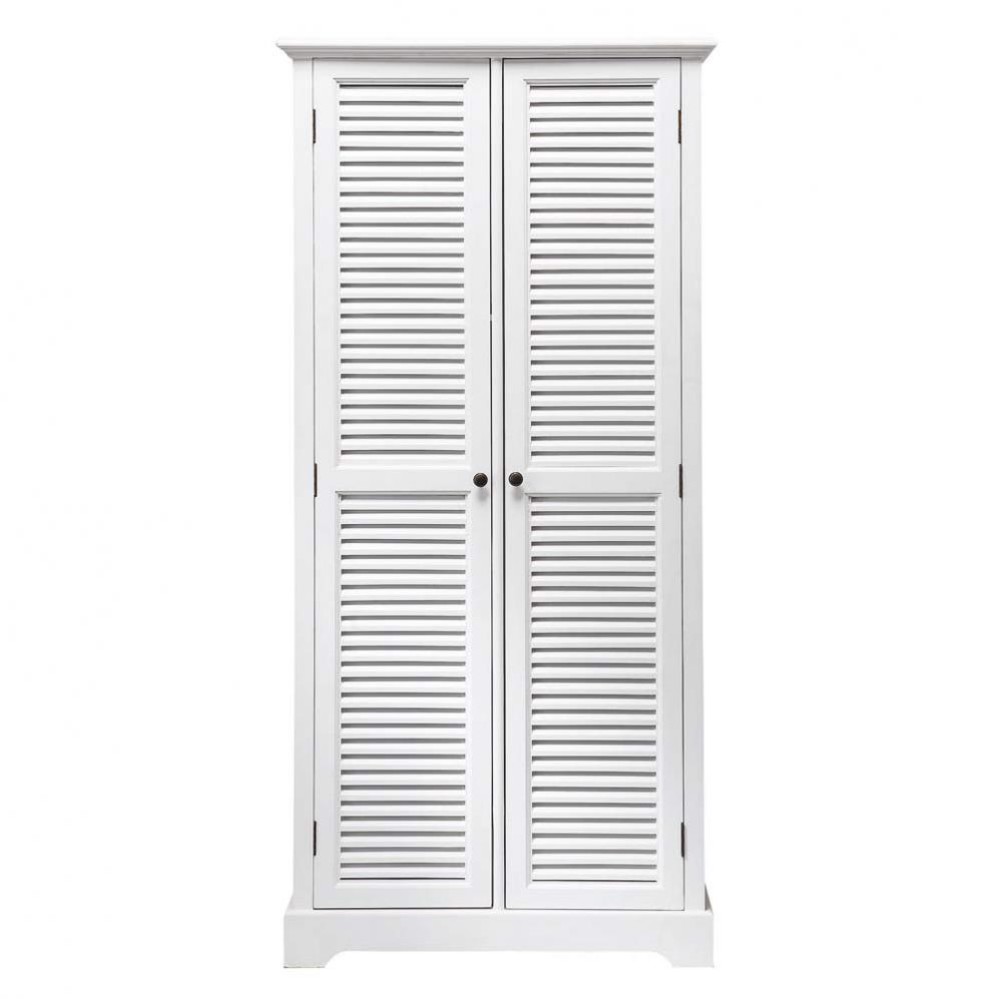 Wooden closet in white W 86cm Barbade Maisons du Monde